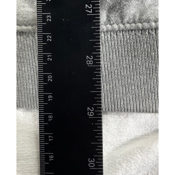 Chaps Ralph Lauren Mens XXL Gray 1/4 Zip Sweatshirt Pullover Crest Logo - Picture 6 of 7